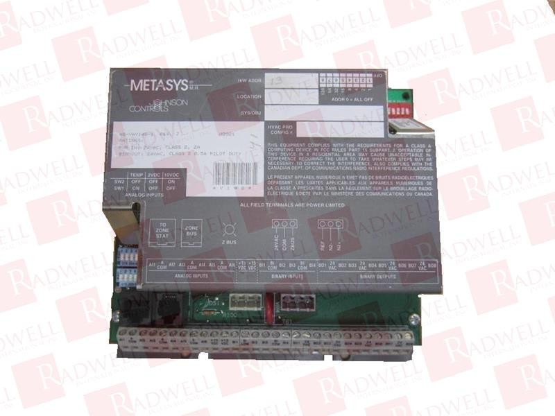 JOHNSON CONTROLS AS-VAV-140-1 / ASVAV1401 (USED)