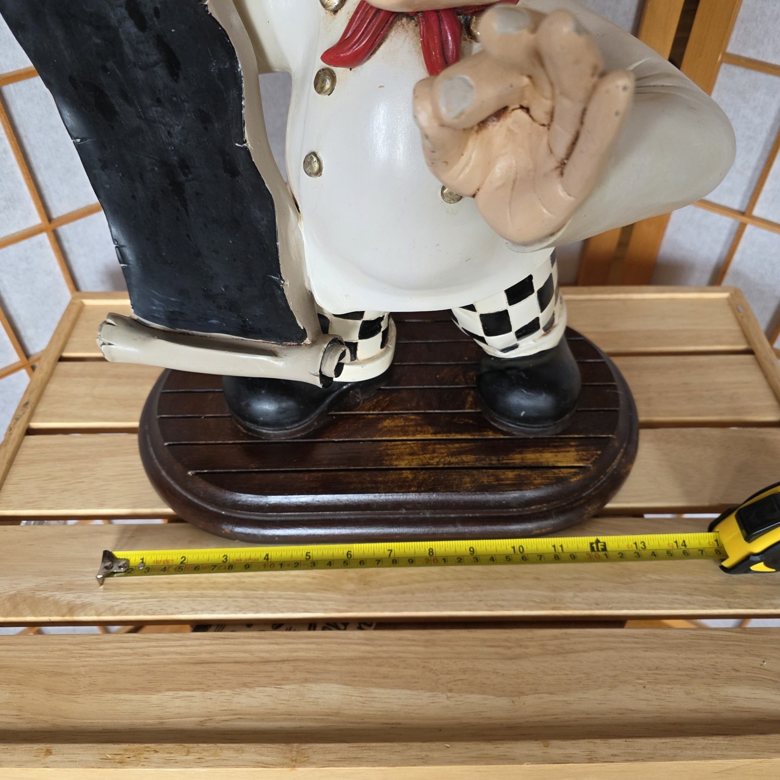 Peter Mook Pastry Chef Menu Display Chalkboard Home Or Restaurant Decor 18" Fun