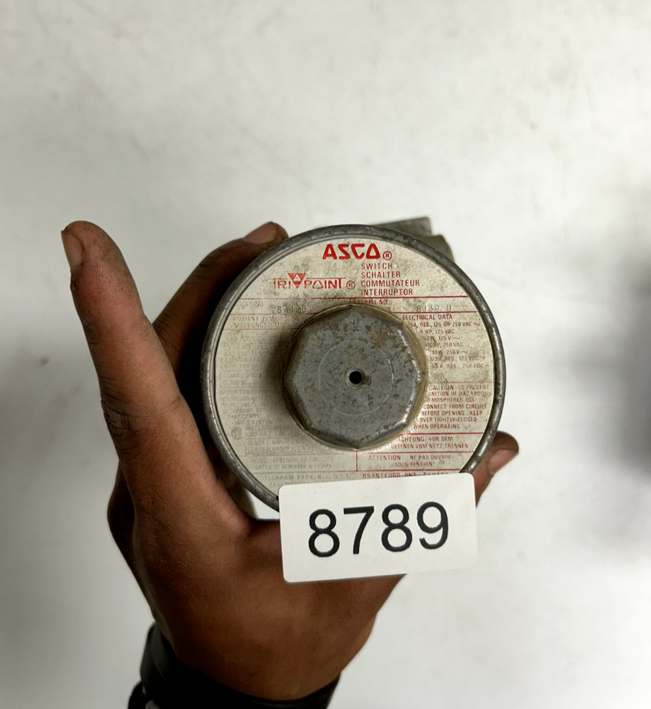 ASCO TRI POINT SA12B PRESSURE SWITCH