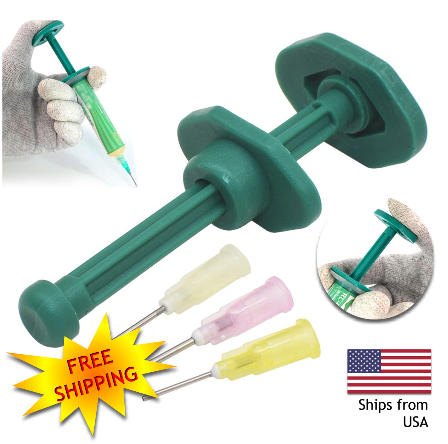 Piston Pusher Plunger for Industrial Soldering Flux Paste Piston Syringes