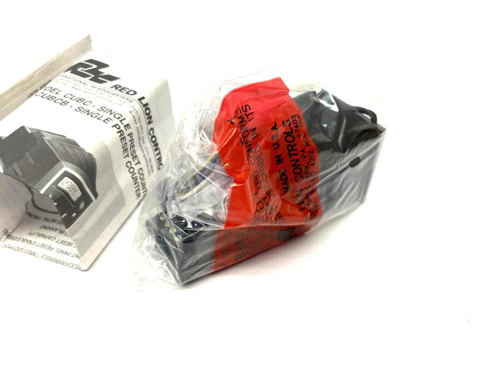 Red Lion CUBCB030 Single Preset Counter w/ Batch Indication 10-28VDC