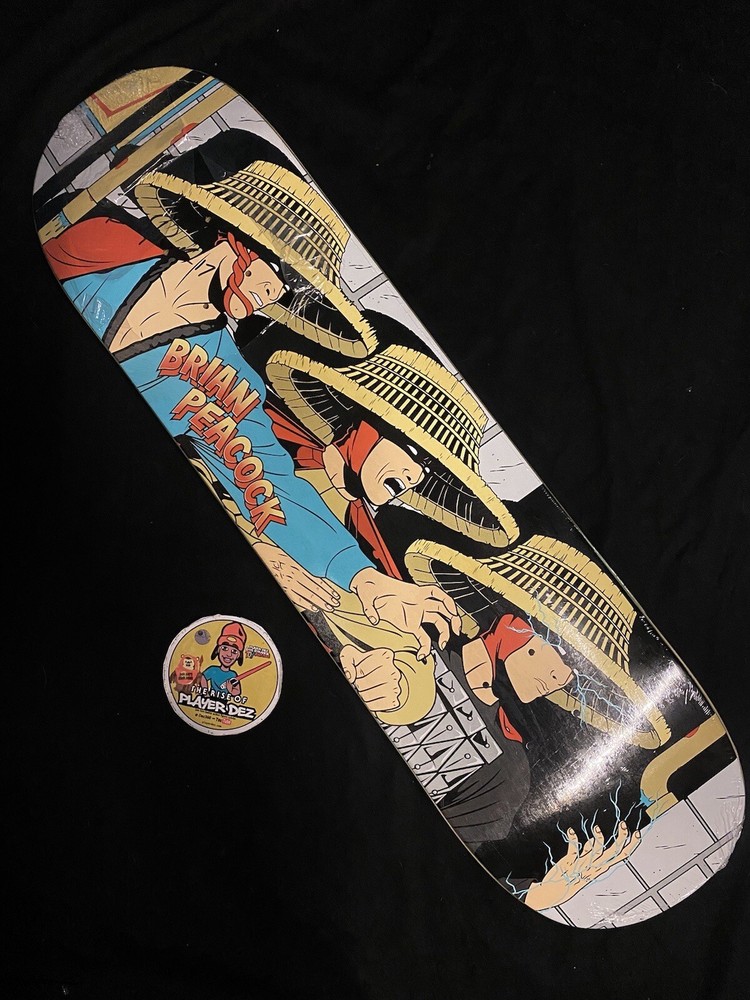 RARE SIGNED Brian Peacock RAIDEN Primitive Skateboard Deck AUTOGRAPHED