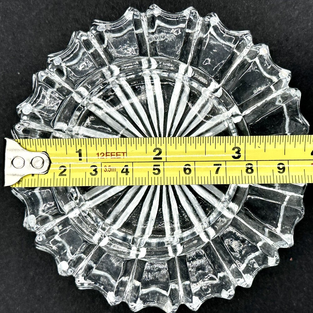 Round Molded Crystal Desk Clock Base (BASE ONLY)
