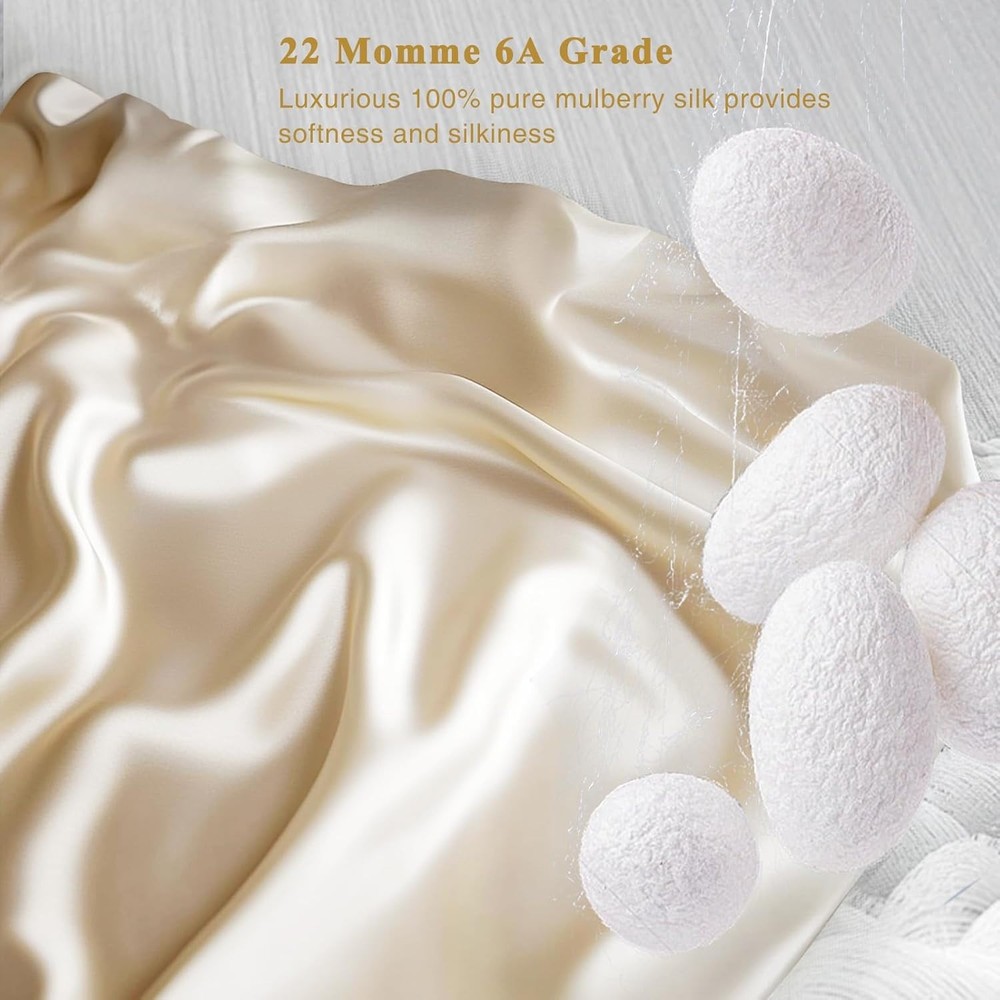 KASENTEX Mulberry Silk Pillowcases