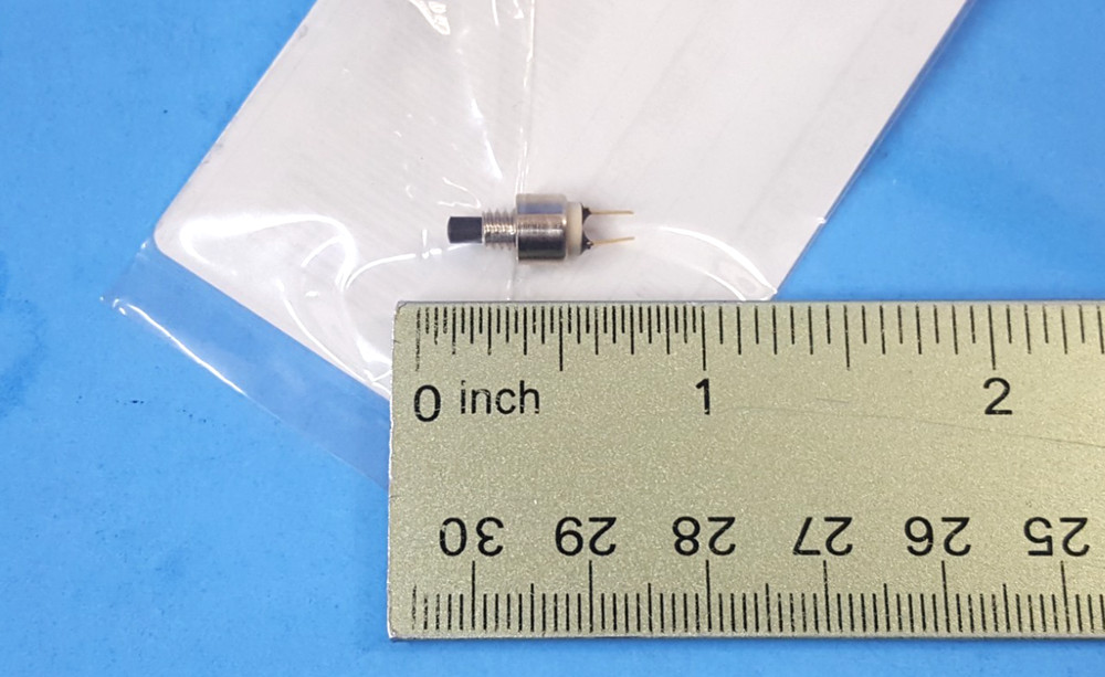 One Pc- Switch, PB, SPST-NO, 100MA, PCB