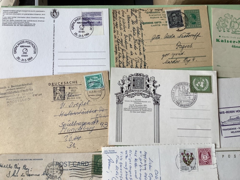 World mixed postcard 18 item Ref A1966