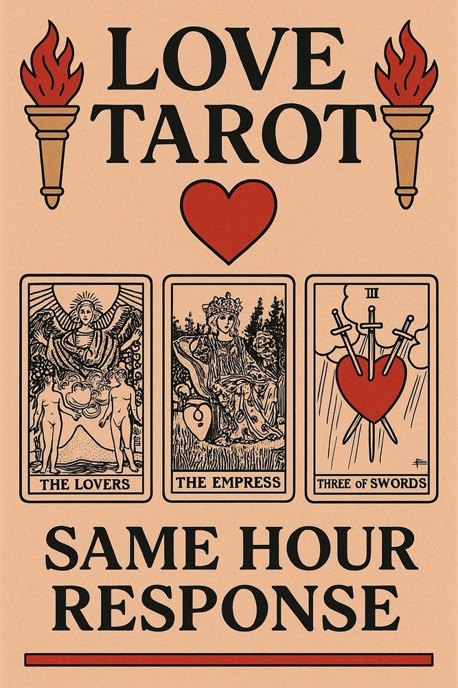Psychic Tarot Card Reading Multi-Deck Oracle, Same Day Appointment