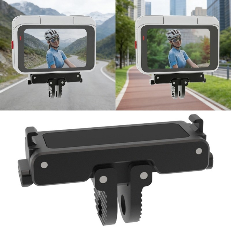 Quick Release Base Mount For Go Ultra Action Camera Button Lock