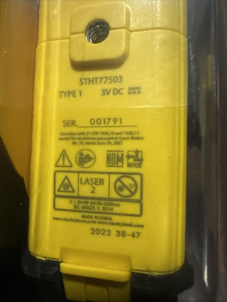 Stanley Spl3 Red 3 Spot Laser Level