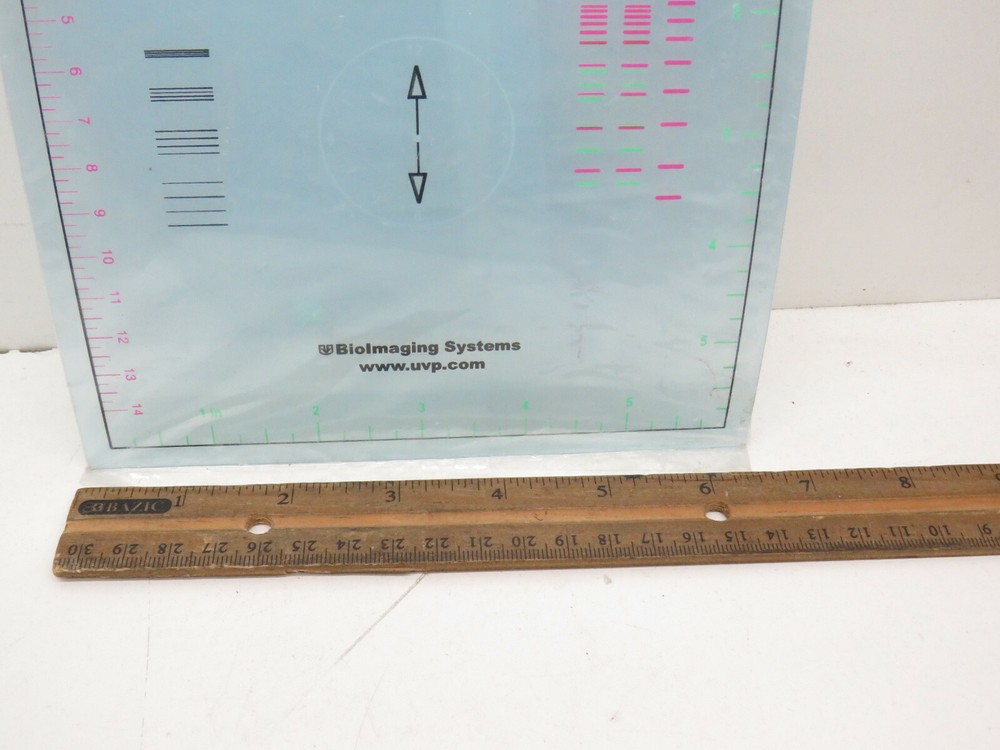 UVP BioImaging Systems Transparent Ruler Scale Sheet