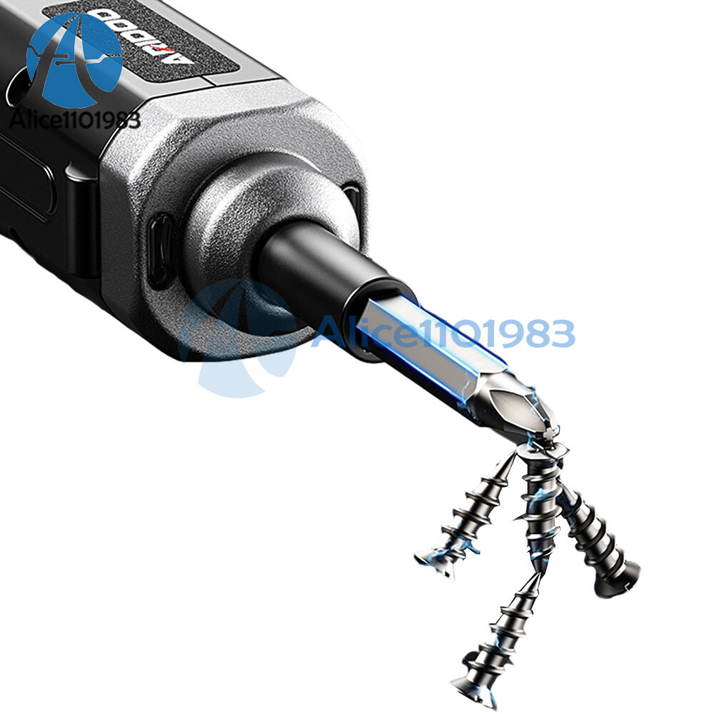 Portable Electric Screwdriver set mini Compact USB rechargeable Screw Driver