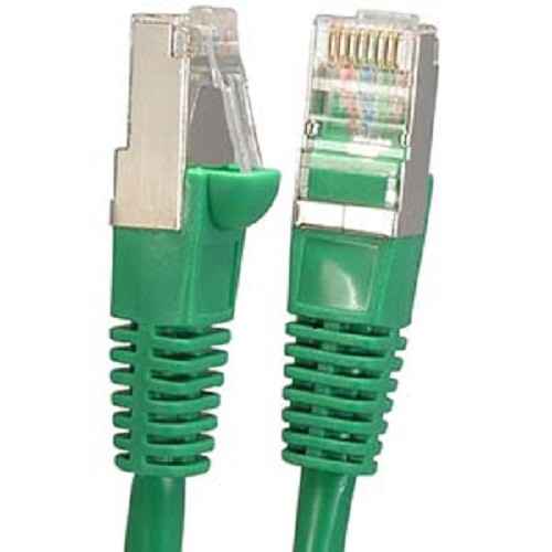 Cat6 Shielded SSTP Ethernet Booted Patch Cable 0.5 1ft 2ft 3ft 5ft 7ft 10ft lot
