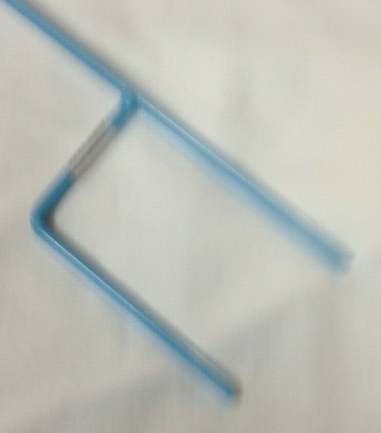 Single Beverage Holder Ground Stake - Blue - Sun Squad