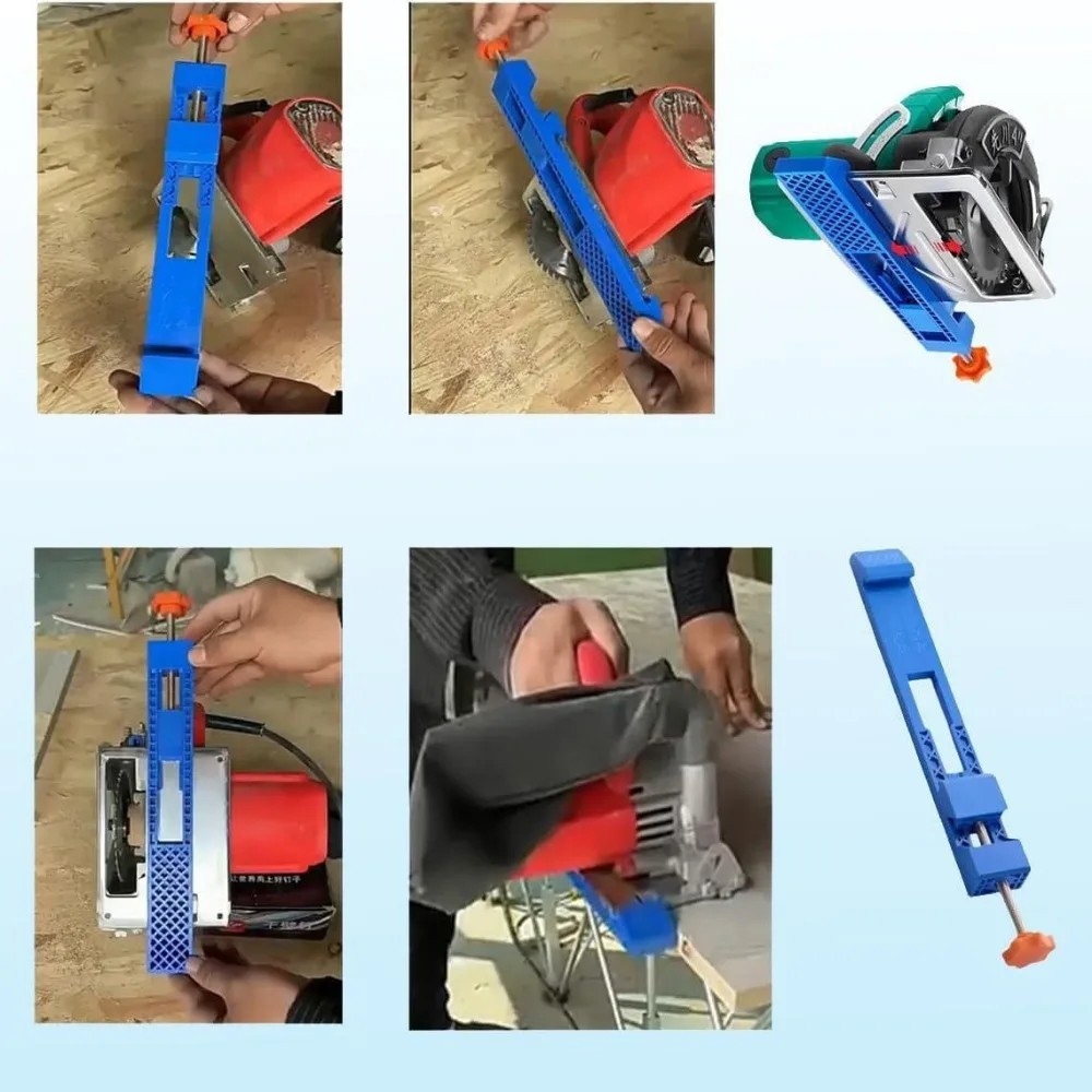 Adjustable Cutting Machine Base Guide, Electric Circular Saw Milling Positioning