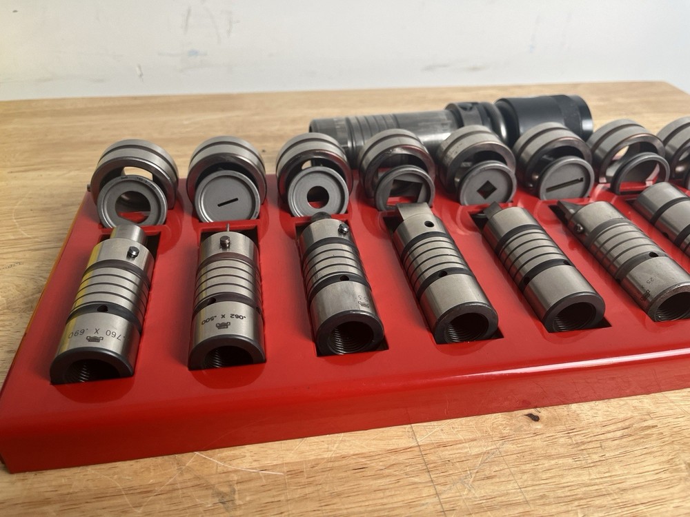 Mate Precision Amada Style Turret Press Punch Set With Tool Holder