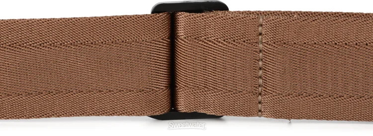 D'Addario Auto Lock Guitar Strap - Umber Brown