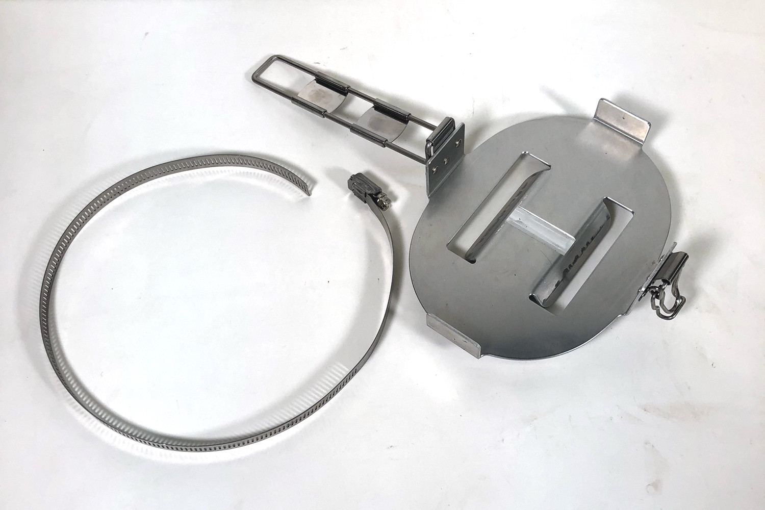 Muff Pot Food Warmer Snowmobile Exhaust Cooker Stainless Muffpot Hot Dogger Atv