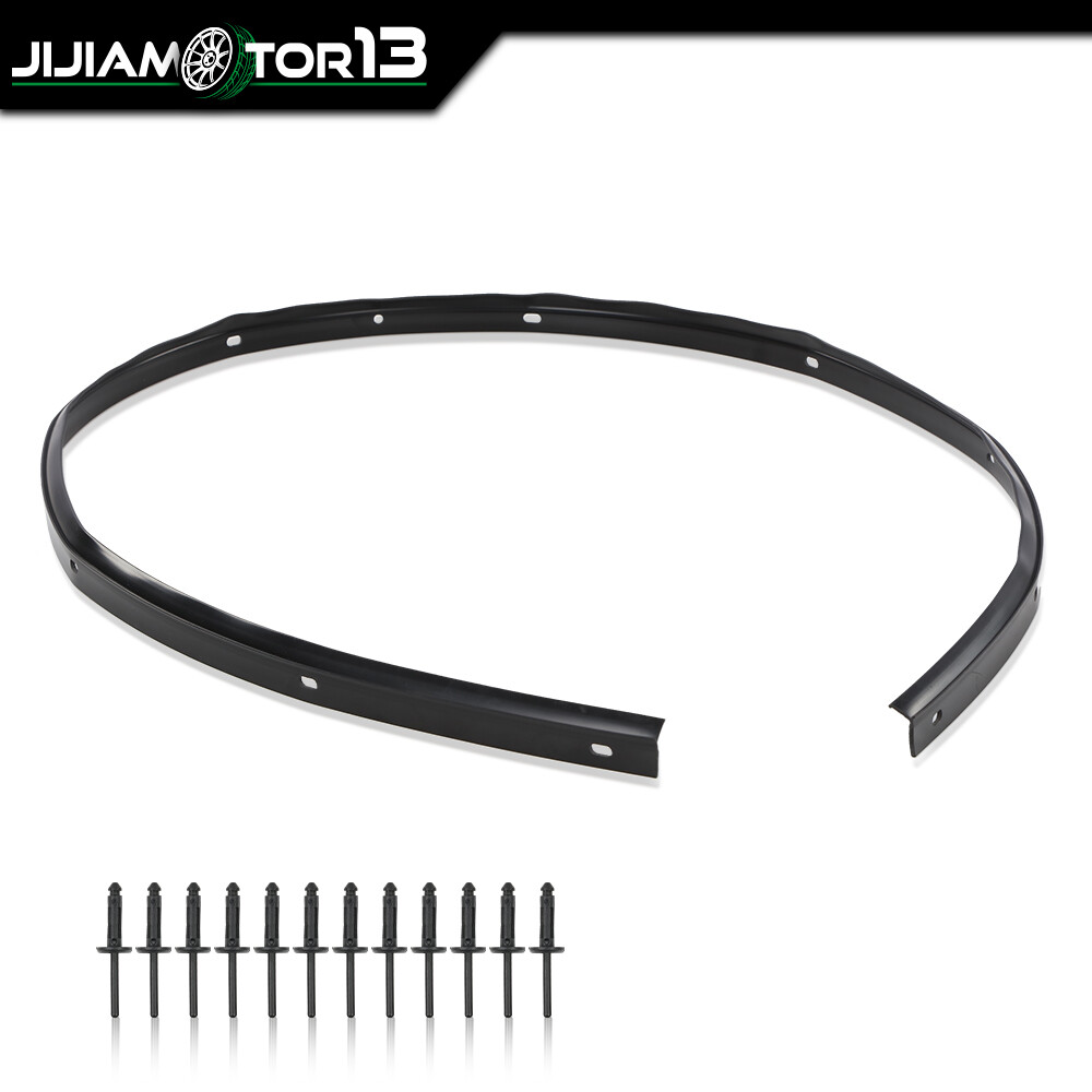 Fit For Dodge Challenger 2008-2022 Front Hood Bumper Weatherstrip Seal & Rivets