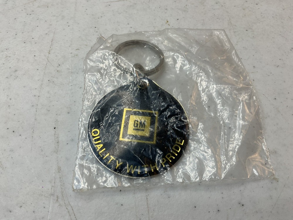 Rare General Motors GM Leeds Test Car Program Key Chain Quality With Pride MO