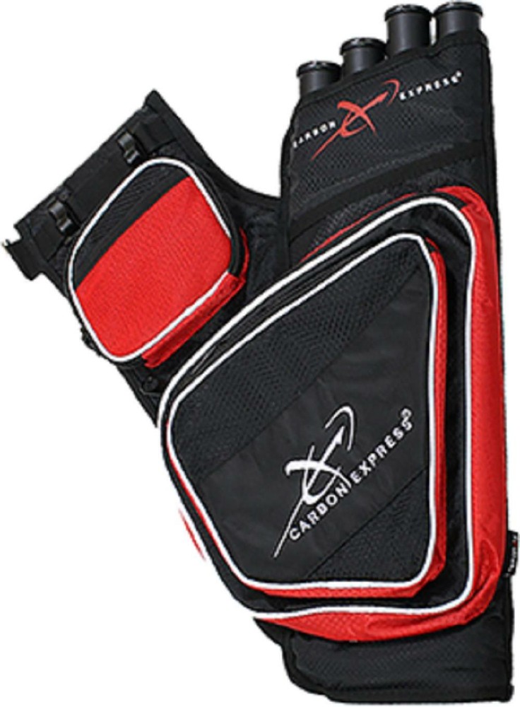Carbon Express - Target Quiver - Red/Black - RH