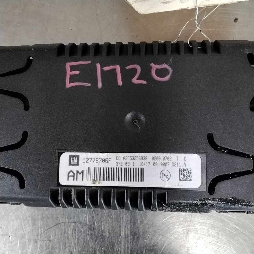 2010-2011 GMC Terrain Info-gps-tv Screen OEM#20829650