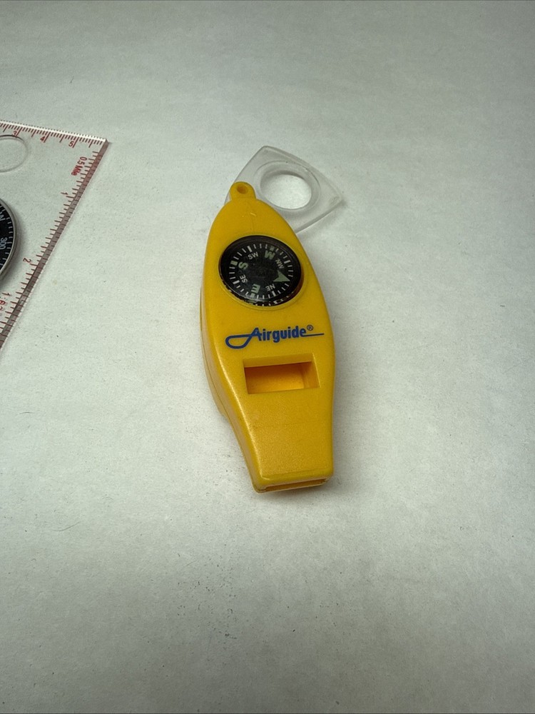 2 Compass Airguide Thermometer Whistle Magnifier UST Map Navigation Survival
