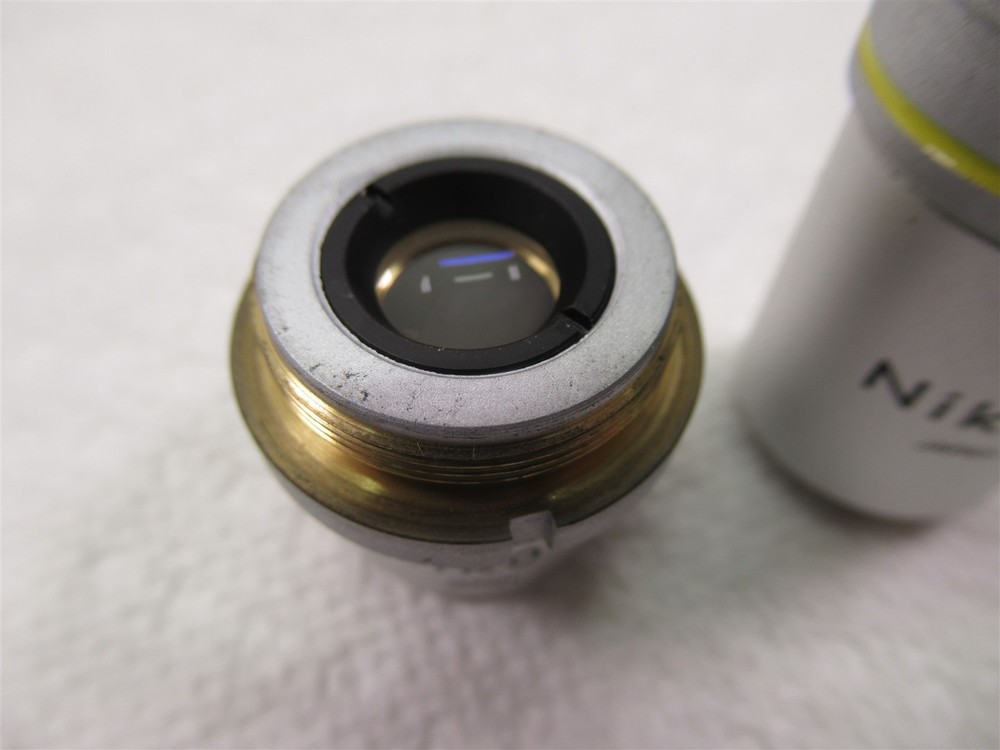 Nikon 10x and 4x Microscope Objective Lenses for Model SC