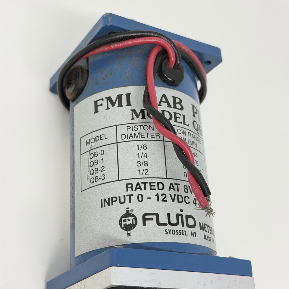 Fluid Metering FMI Lab Pump Model QB UNTESTED