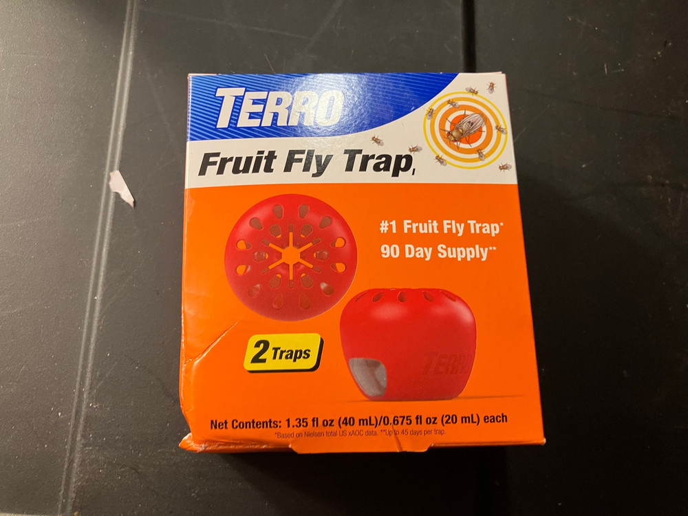 Indoor Fruit Fly Trap, (2-count) , Terro Traps, In Built With Window Sinks...