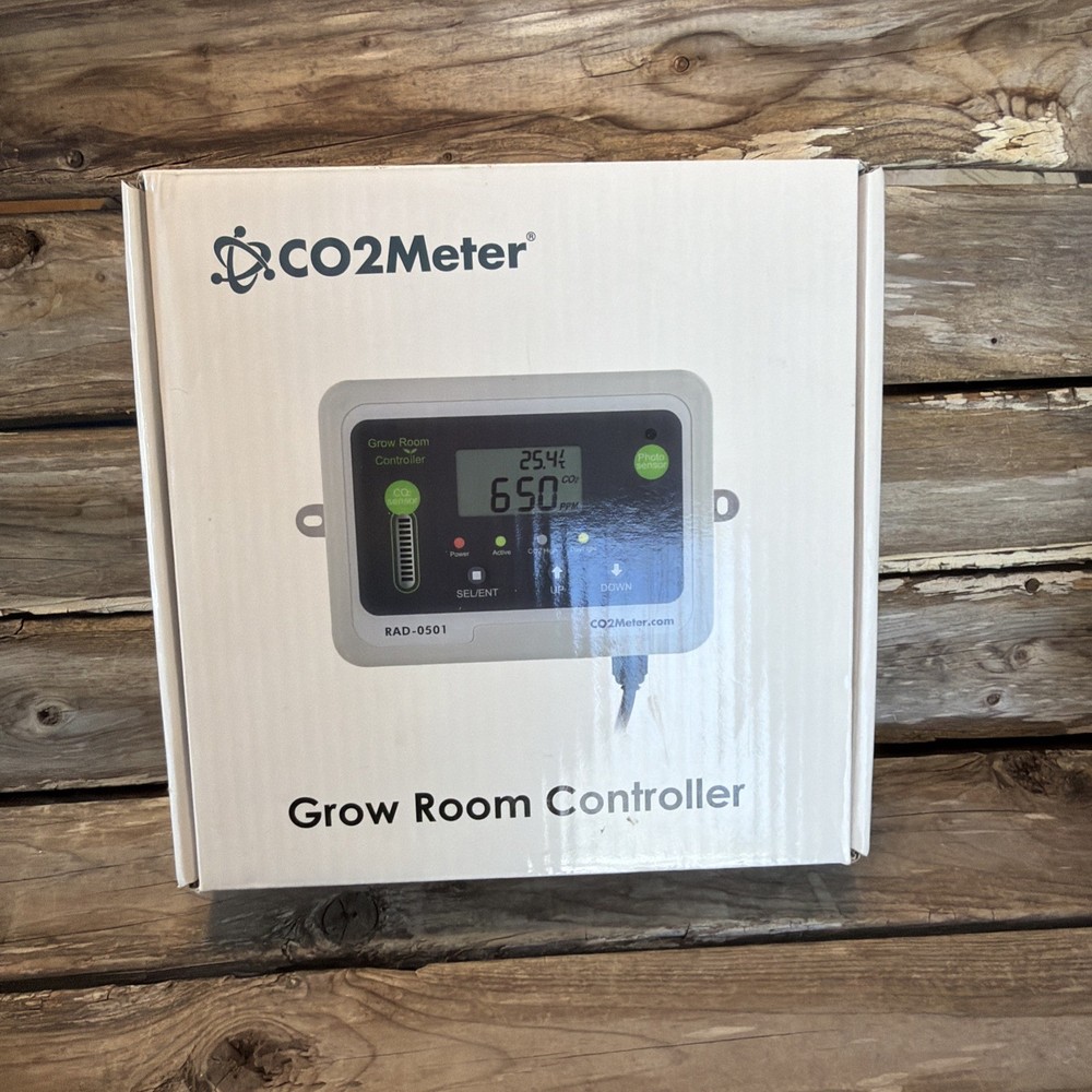 CO2Meter Grow Room Controller & Hydroponic Emitter Regulator & Extra Tubing