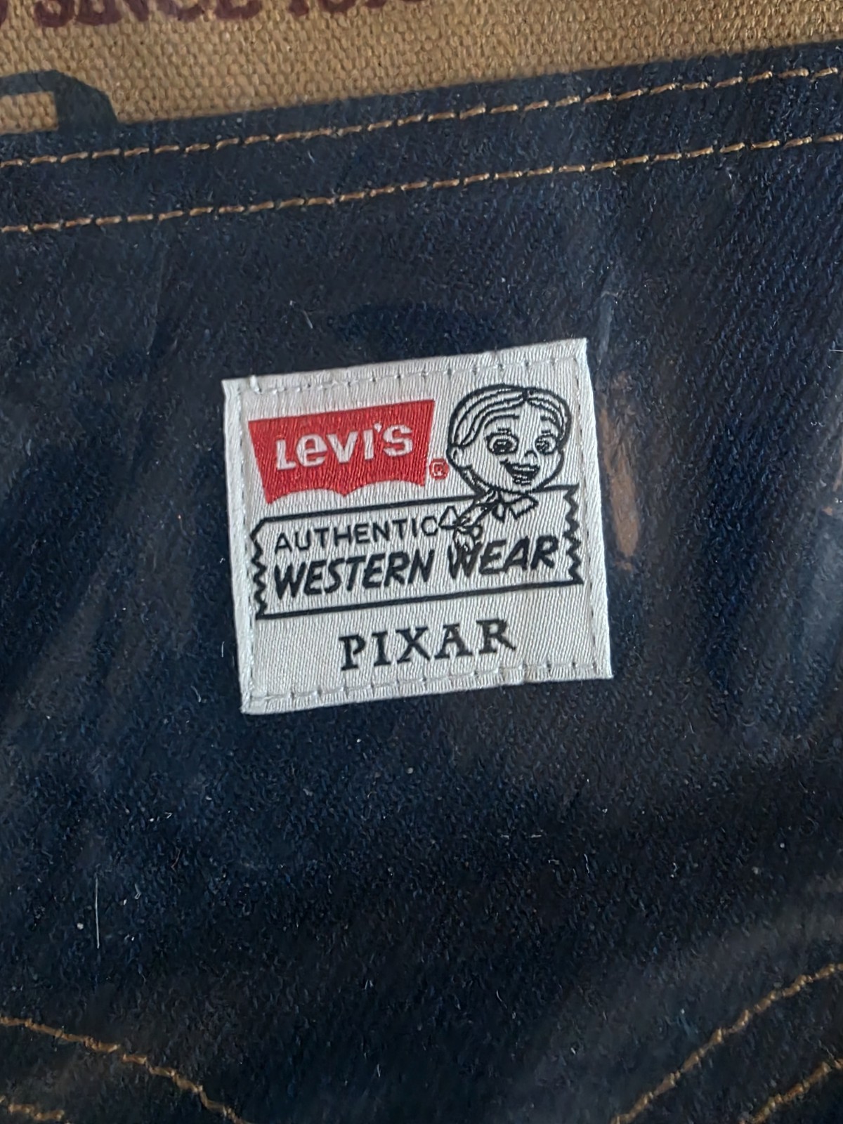 Disney Toy Story Tote by Levi's Jessie Patch 30th Anniversary Limited Edition