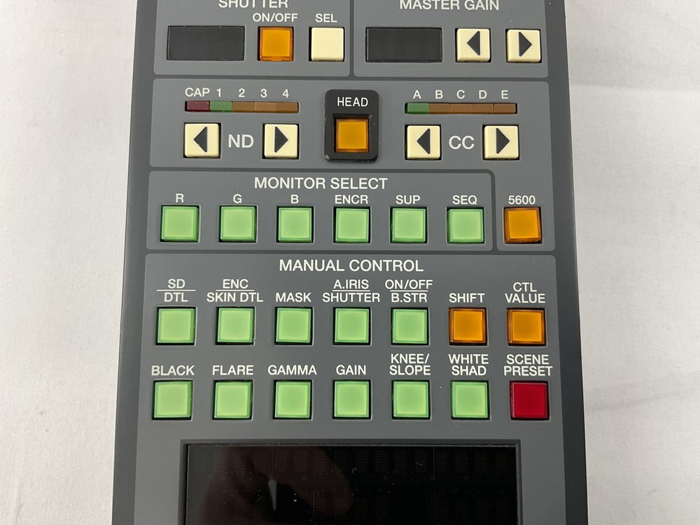 Hitachi RU-1200JY Remote Control Unit RCU Broadcast Camera System Control Panel