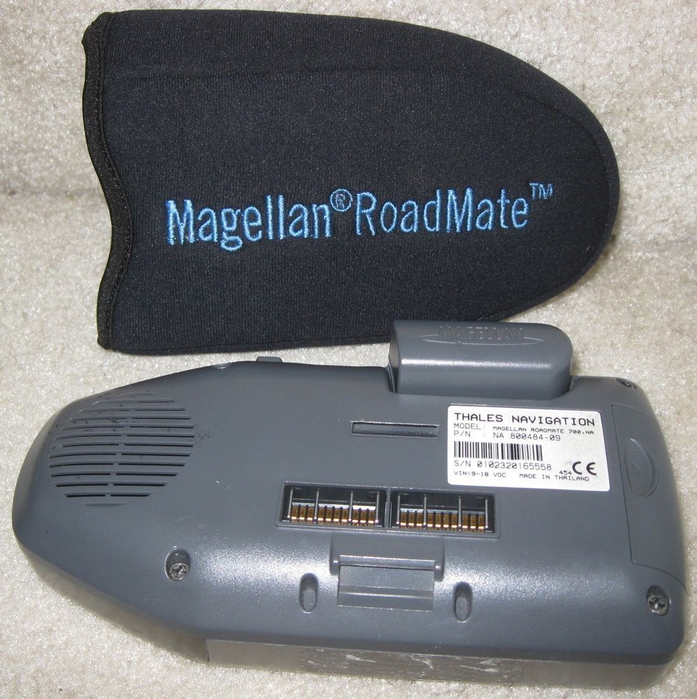 Magellan Roadmate 700 GPS with Protective Case for parts Untested