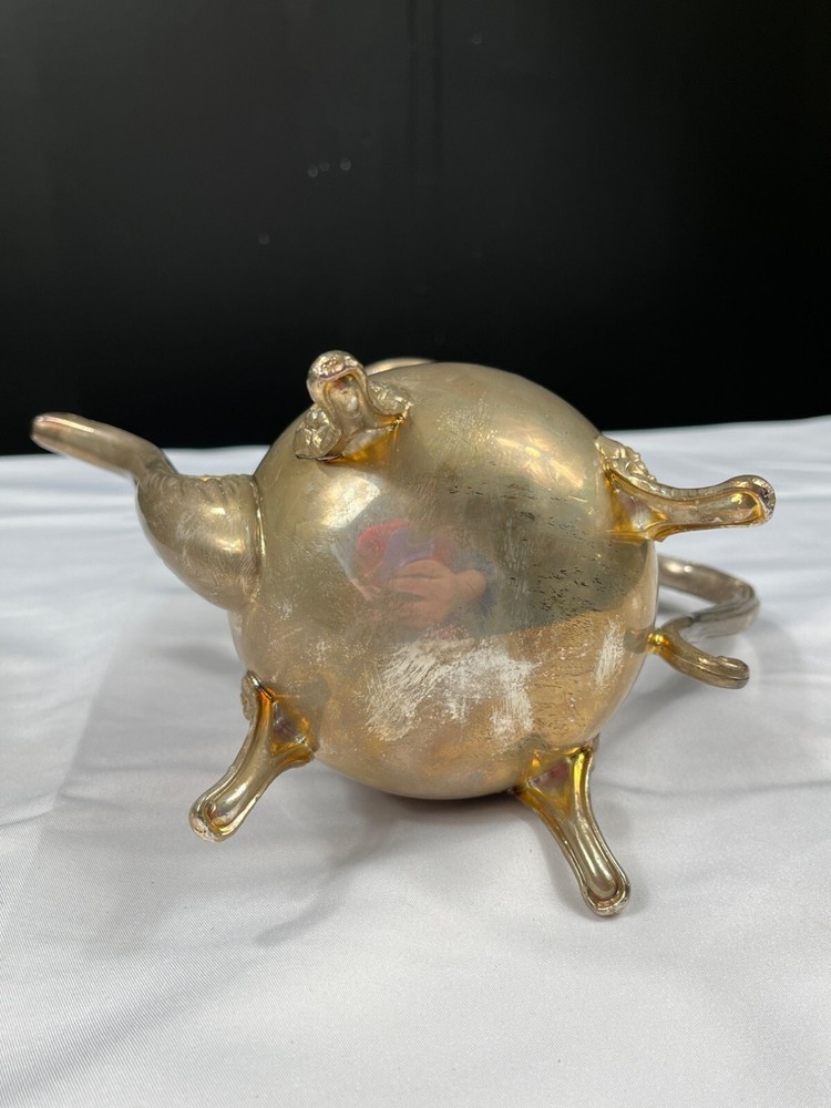 Antique Silver Plated Tea Set SKU 7380