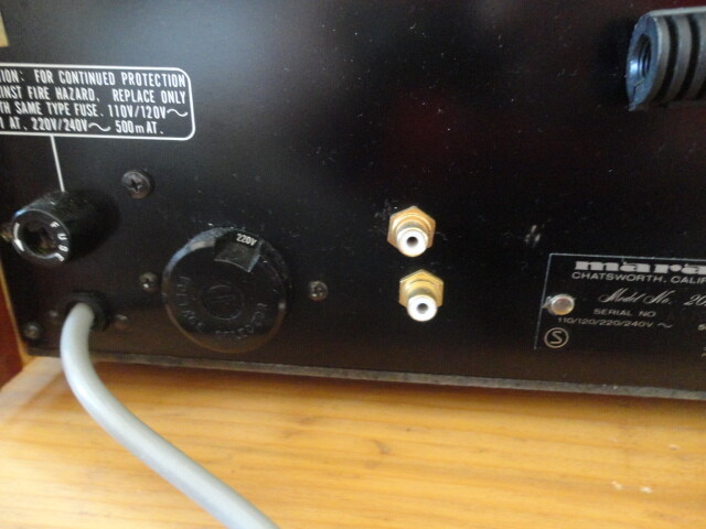 Marantz Model 2020 Stereo Tuner, Radio