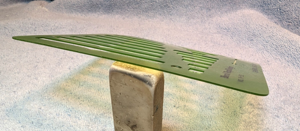 Berol RapiDesign Drafting Template R-35 General Brackets VINTAGE