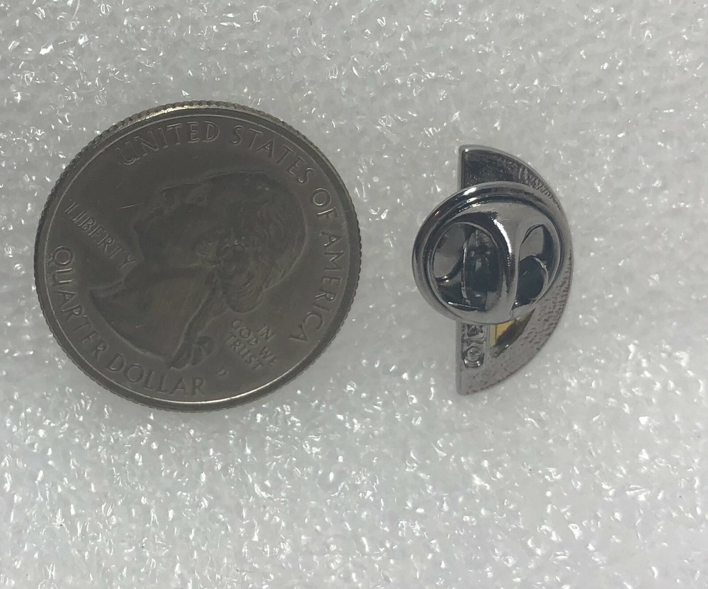Double Crosses Religious Pin