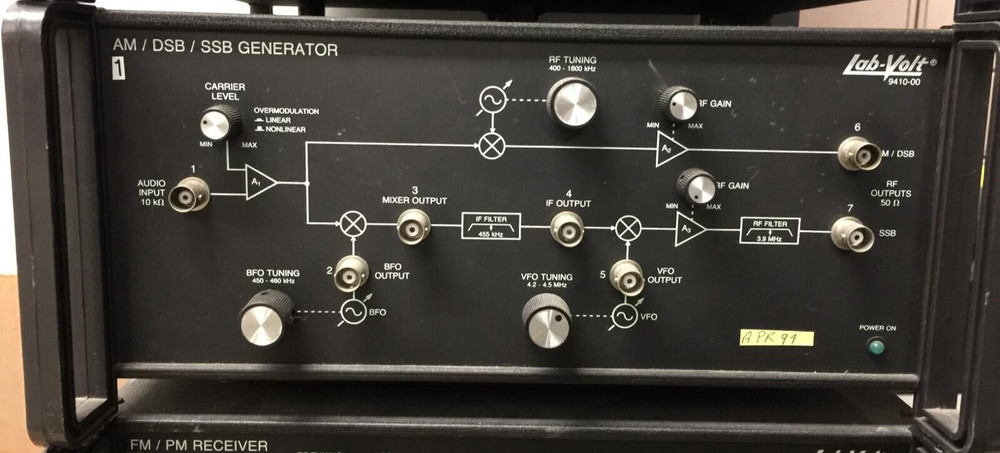 Lab-Volt AM/DSB/SSB Generator 9410-00