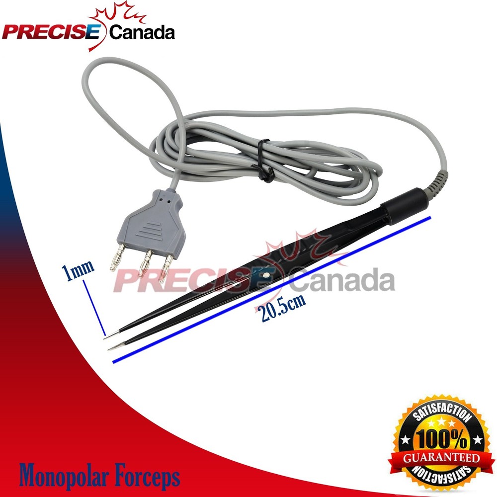 Potts Smith, Hand-Switch Monopolar Forceps With Fix-Attached 3mtr Cable, EL-085