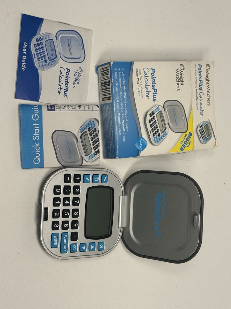 Weight Watchers Points Plus Calculator Daily Weekly PointsPlus Tracker Open Box