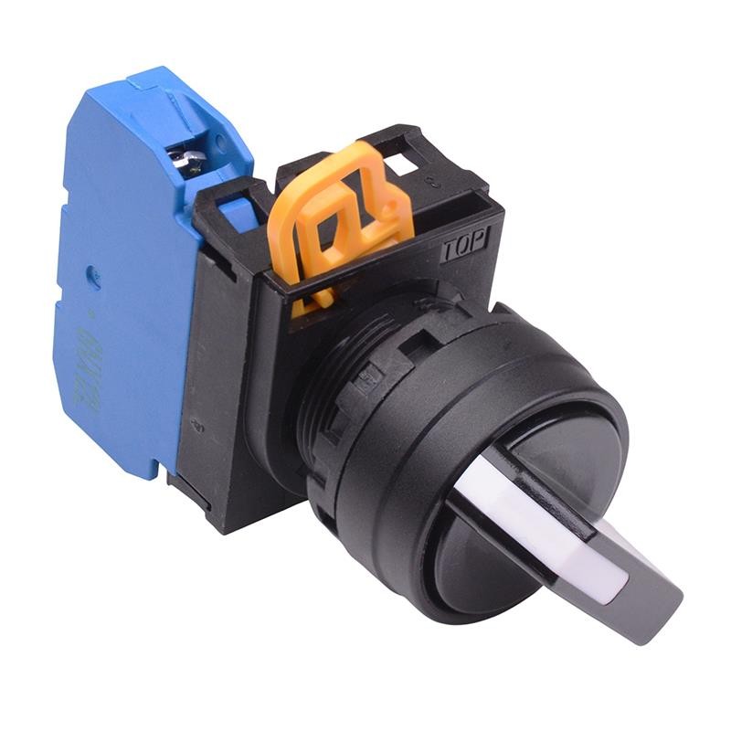IDEC 22mm 2 Position Maintained Selector Switch NO IP65 YW1S-2E10