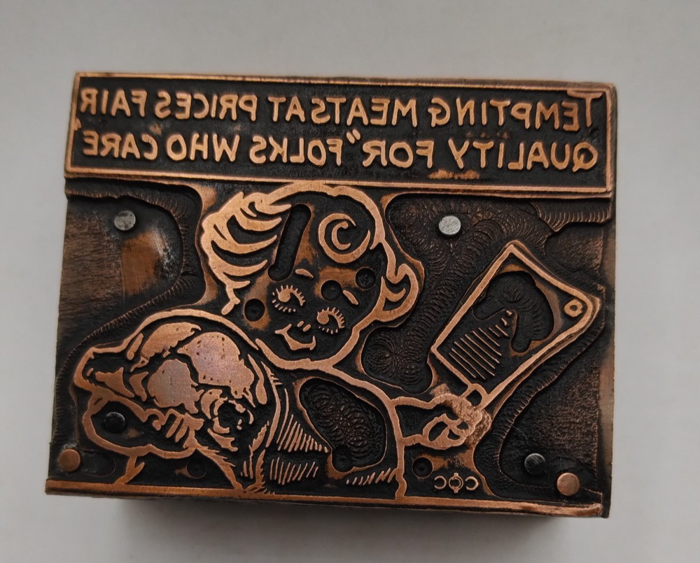 Printing Letterpress Printers Block Meats