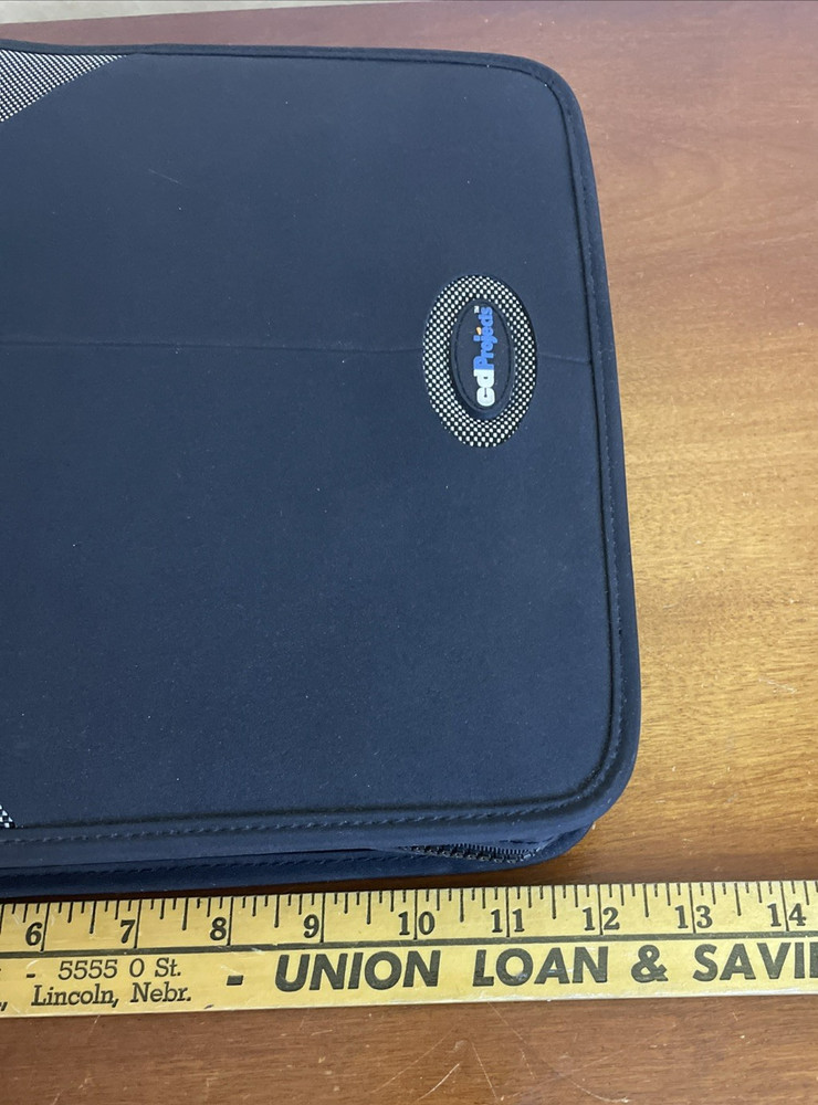 Vintage CD Projects 128 Disc DVD/CD Carrying Case Binder Storage