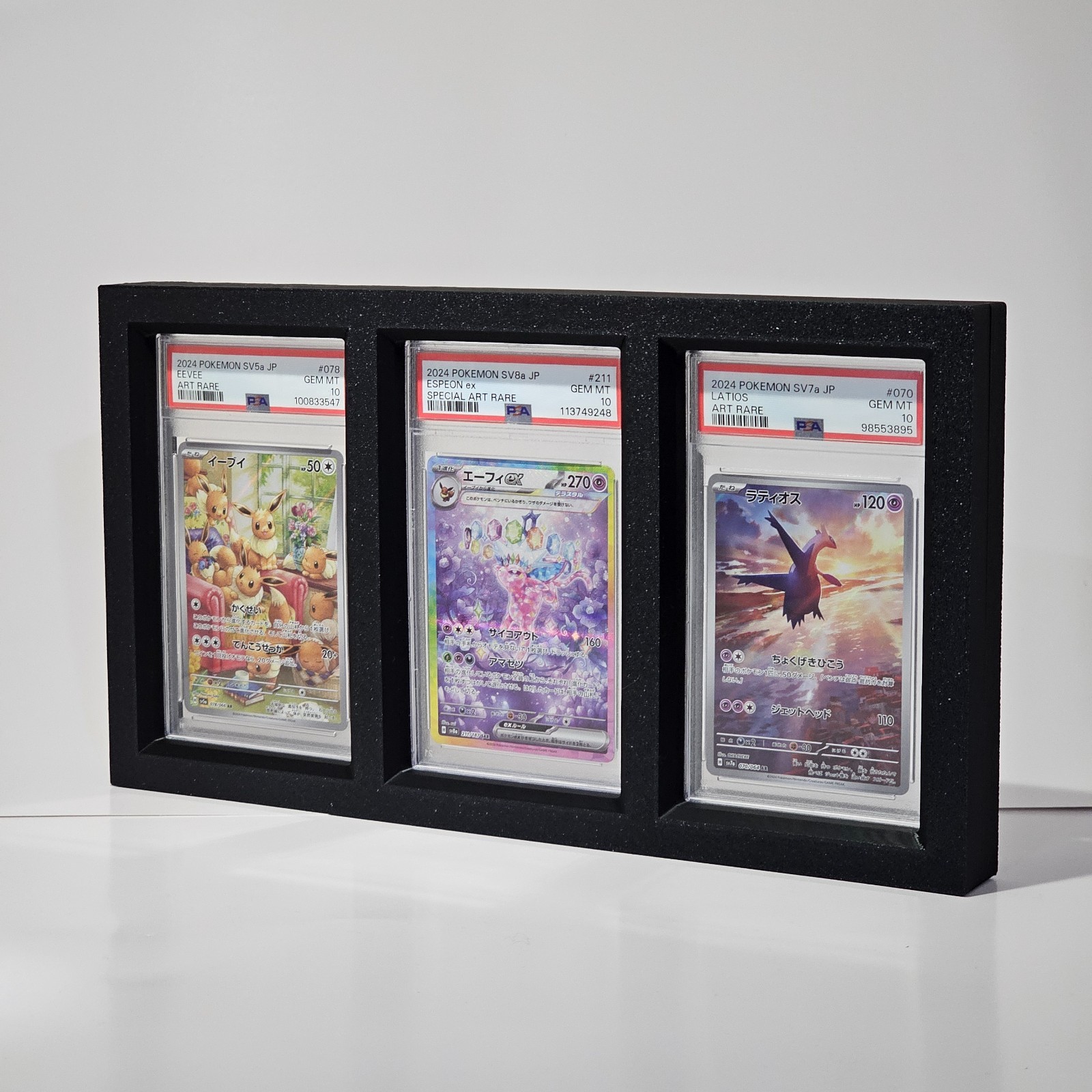 PSA Slab Card Display – Magnetic Two-Piece Frame for Pokémon & TCG Cards