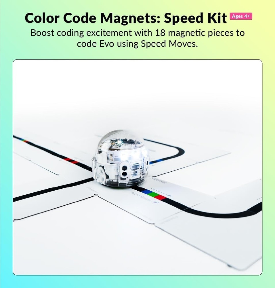 Color Code Magnets Speed Kit, Interactive Coding Learning Tool for Kids Ages ...