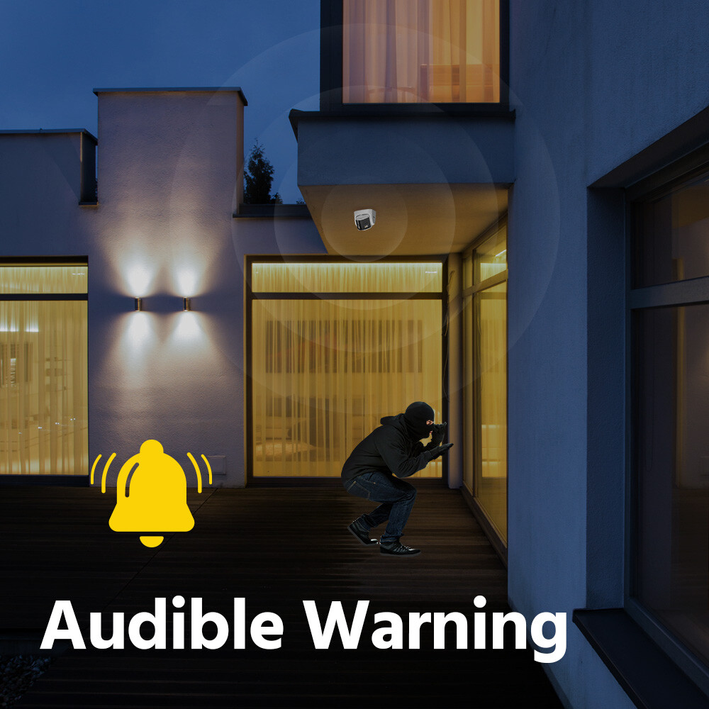 ANNKE 6MP POE Security Camera Dual Lens Outdoor Color Night Two-Way Audio FCD600