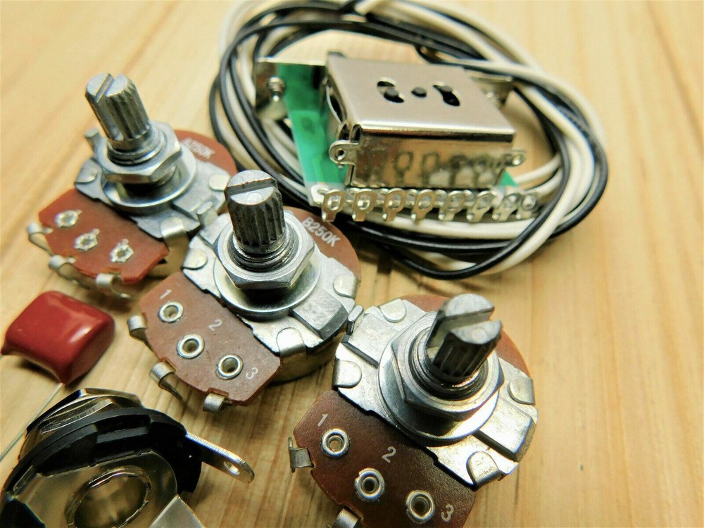 Stratocaster wiring kit for SSS