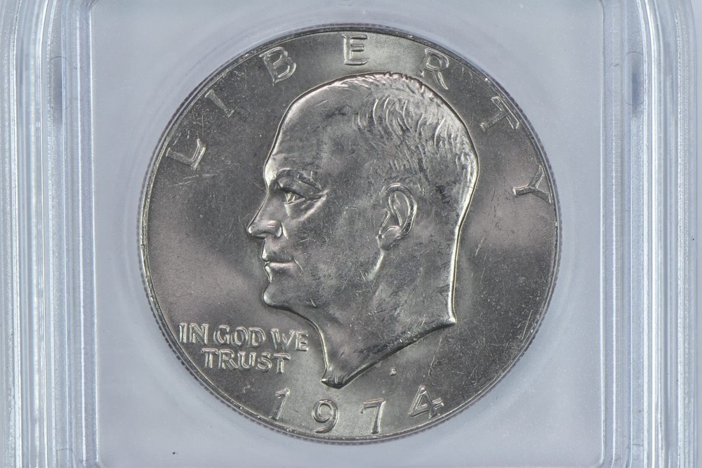 1974-D Eisenhower Dollar MS65 ICG
