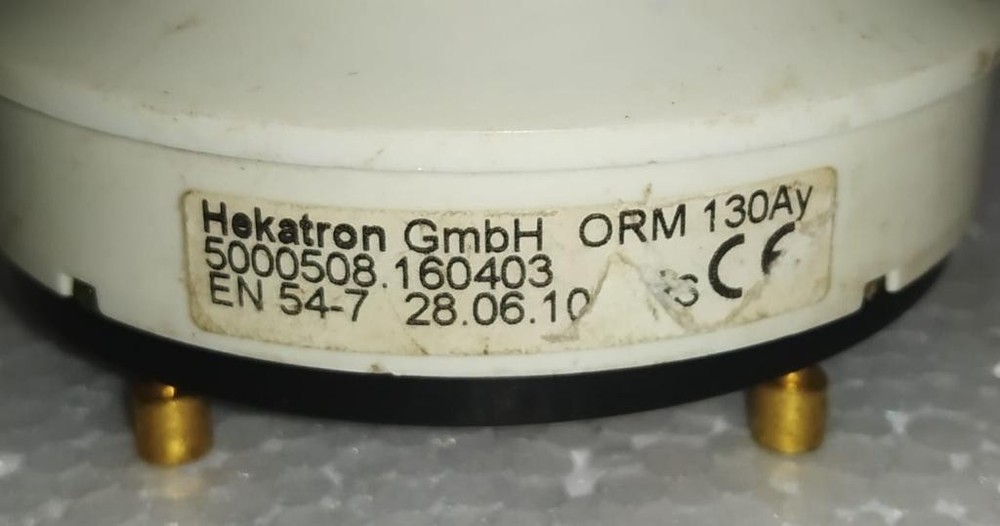 HEKATRON SMOKE DETECTOR ORM 130AY