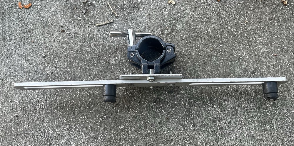 Adjustable slide bar with mounted rack clamp #2